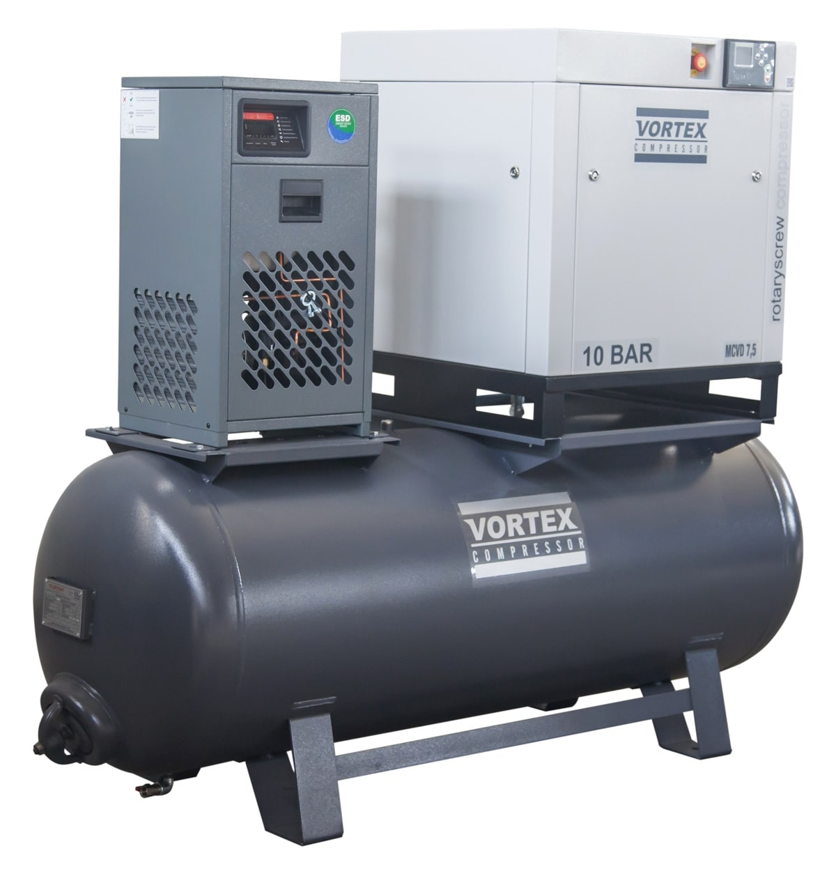 Винтовой компрессор Vortex MCVD 2.2/200L