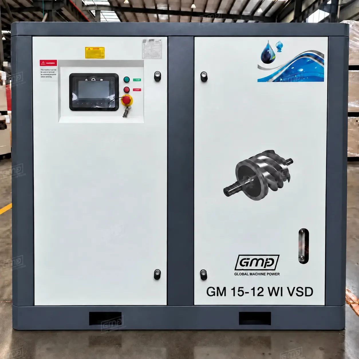 Безмасляный компрессор GMP GM 15-12 WI VSD