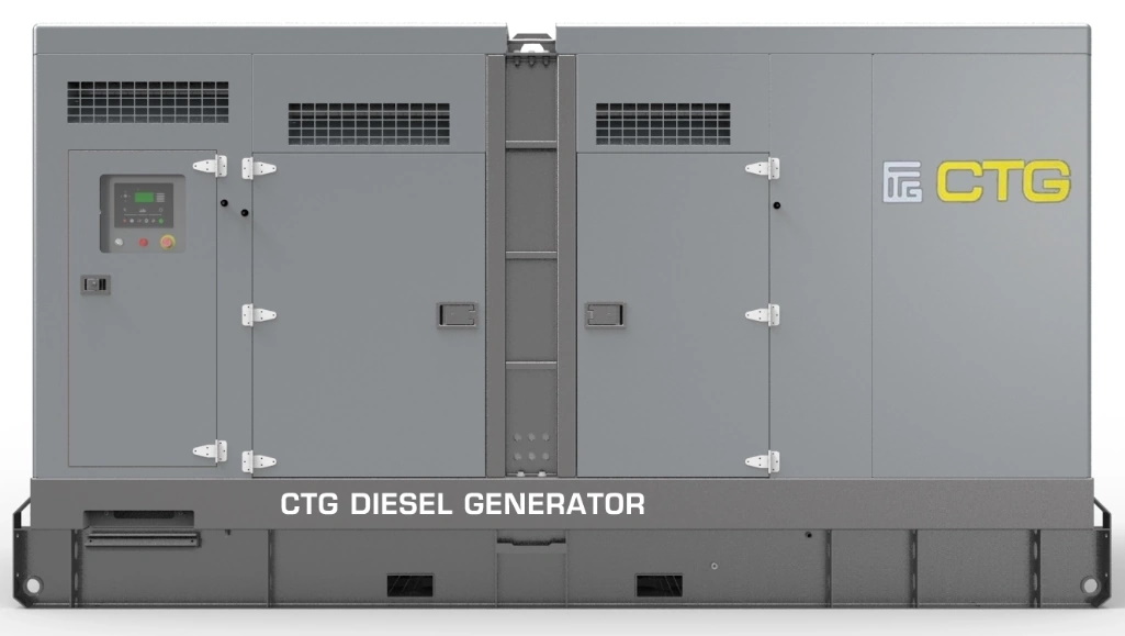 Дизельный генератор CTG 138C в кожухе с АВР