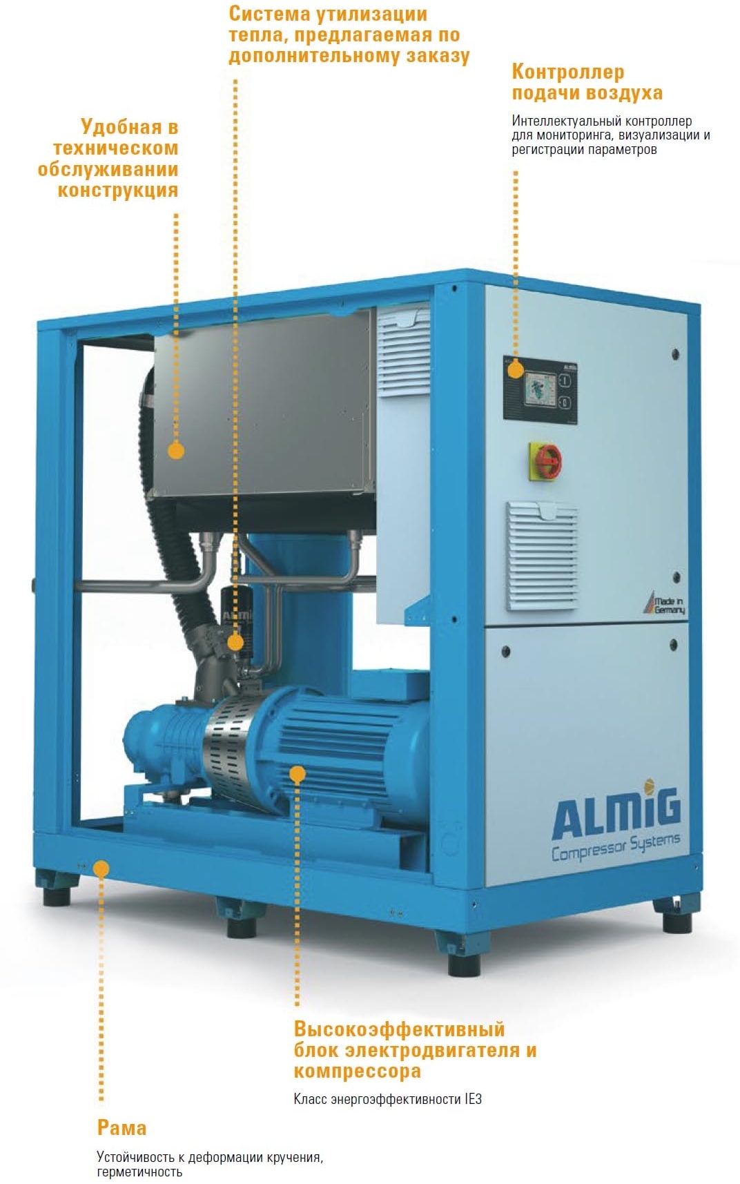 Винтовой компрессор ALMiG V-DRIVE-30 8