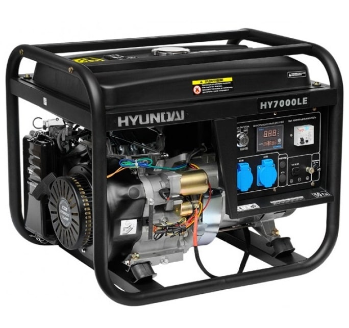 Бензиновый генератор Hyundai HY 7000LE