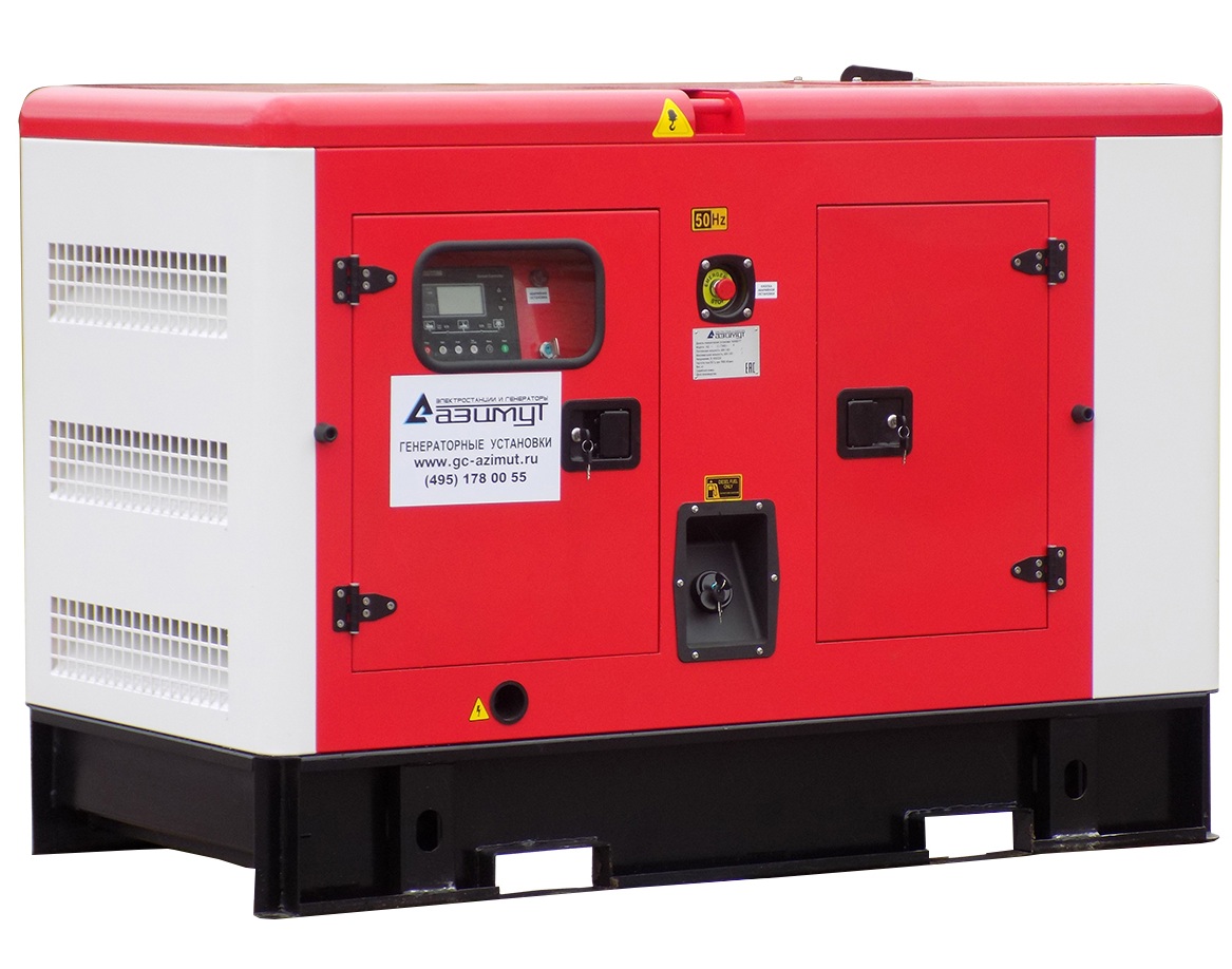 Дизельный генератор Азимут АД-40С-Т400-2РКМ11 с АВР