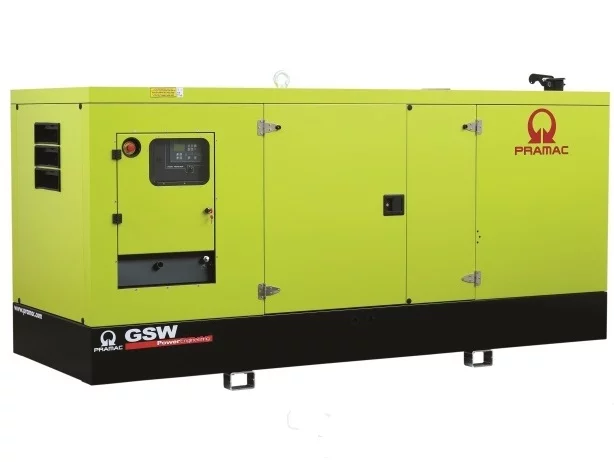 Дизельный генератор Pramac GSW170D в кожухе с АВР