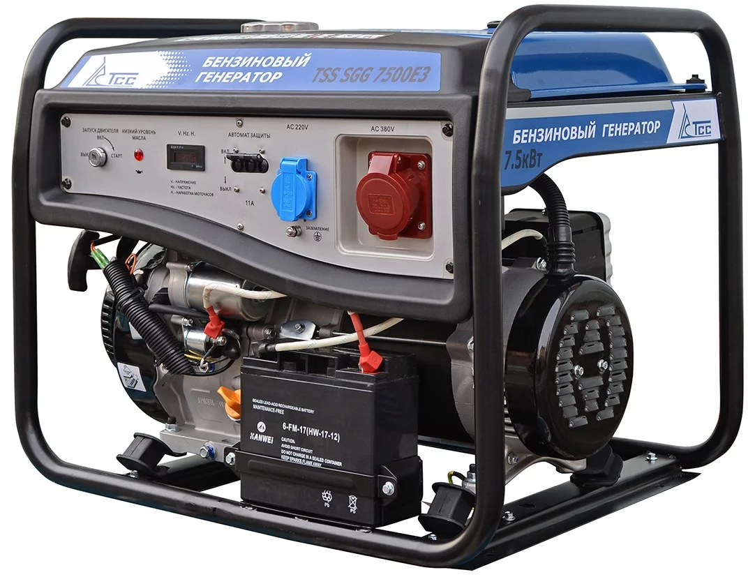 Бензиновый генератор ТСС SGG 7500EH3 с АВР