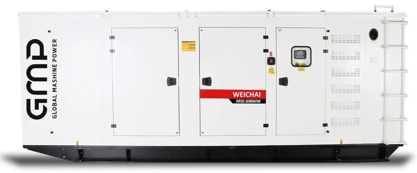 Дизельный генератор Weichai GMP 715WA в кожухе