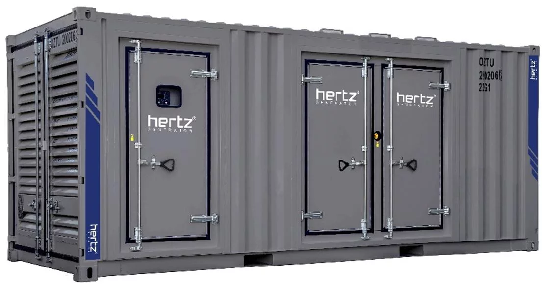 Дизельный генератор Hertz HG 1400 BC в кожухе с АВР
