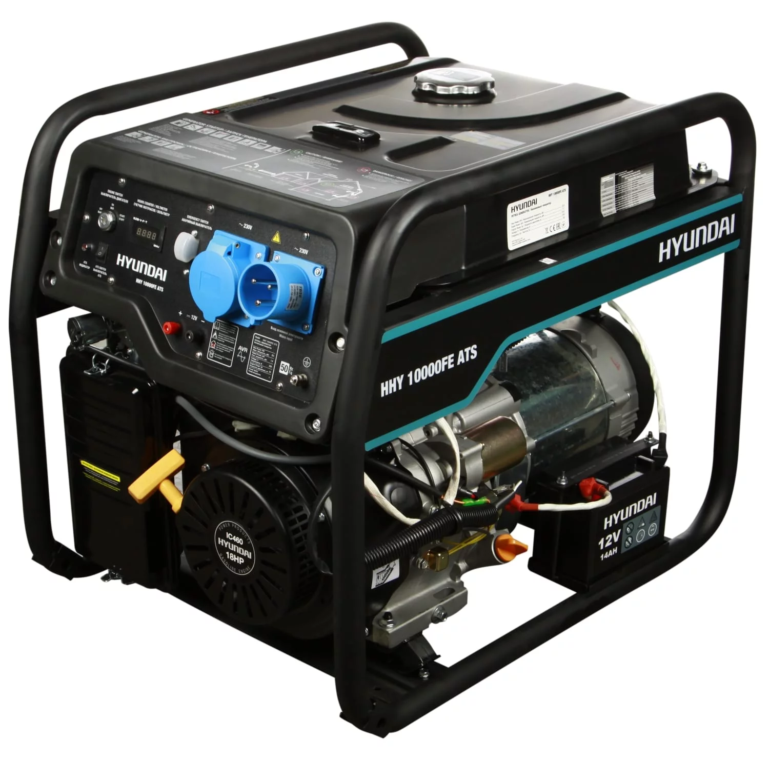 Бензиновый генератор Hyundai HHY 10000FE ATS