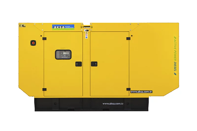 Дизельный генератор Aksa APD-200A в кожухе