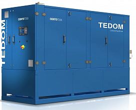 Газовый генератор Tedom Cento T200 в кожухе — фото 1