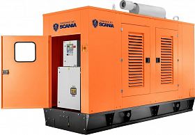 Дизельный генератор Scania GMP 619S в кожухе — фото 2