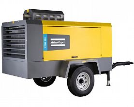 Дизельный компрессор Atlas Copco XAHS 400 PACE 7 на шасси — фото 1