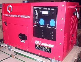 Бензиновый генератор АМПЕРОС LT7500S с АВР — фото 1