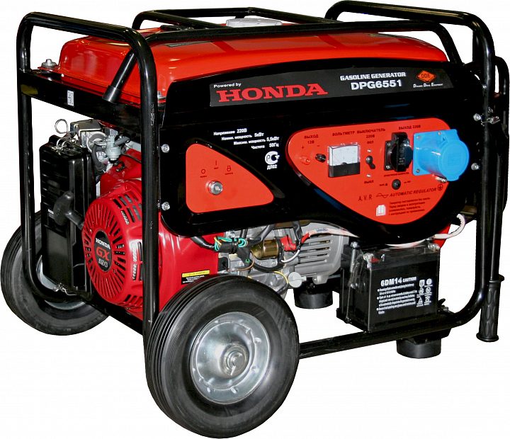 Бензиновый генератор DDE DPG6551