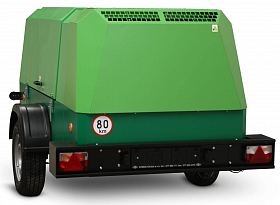 Дизельный компрессор Dalgakiran PDP 95-12 (регул без тормоза) — фото 4
