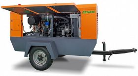 Дизельный компрессор Denair DACY-33/35 (на шасси) — фото 3