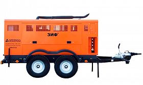 Дизельный компрессор ЗИФ ПВ-14/1,2 на шасси — фото 2