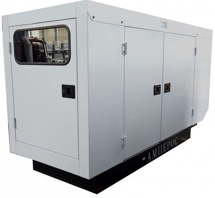 Дизельный генератор АМПЕРОС АД 12-Т400 P (Проф) в кожухе с АВР